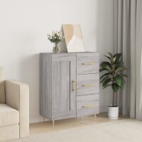 vidaXL Sideboard Grau Sonoma 69,5x34x90 cm Holzwerkstoff