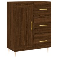 vidaXL Sideboard Braun Eichen-Optik 69,5x34x90 cm Holzwerkstoff