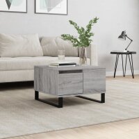 vidaXL Couchtisch Grau Sonoma 55x55x36,5 cm Holzwerkstoff