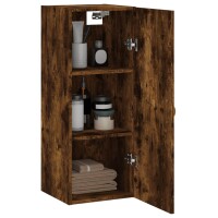 vidaXL Wandschrank R&auml;uchereiche 34,5x34x90 cm