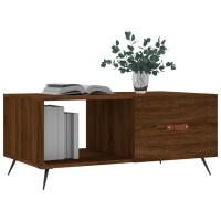 vidaXL Couchtisch Braun Eichen-Optik 90x50x40 cm Holzwerkstoff