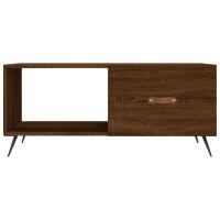 vidaXL Couchtisch Braun Eichen-Optik 90x50x40 cm Holzwerkstoff