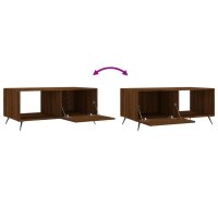 vidaXL Couchtisch Braun Eichen-Optik 90x50x40 cm Holzwerkstoff