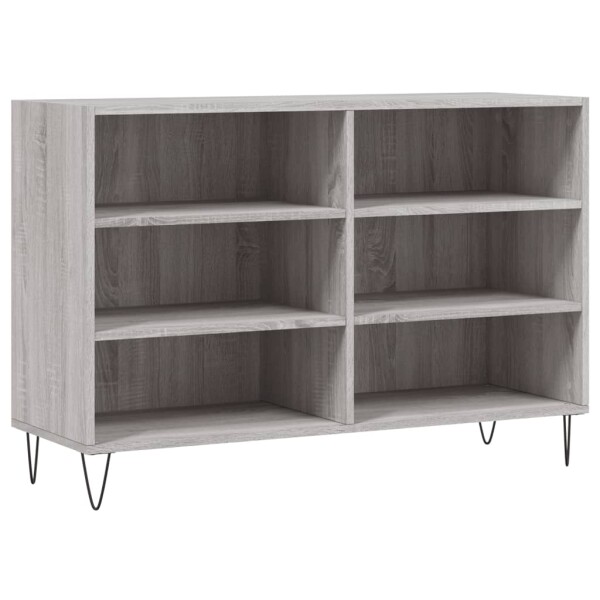 vidaXL Sideboard Grau Sonoma 103,5x35x70 cm Holzwerkstoff