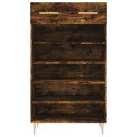 vidaXL Schuhschrank R&auml;uchereiche 60x35x105 cm Holzwerkstoff