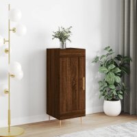 vidaXL Sideboard Braun Eichen-Optik 34,5x34x90 cm...