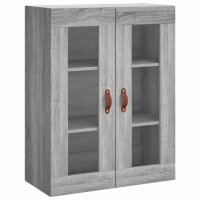 vidaXL Wandschrank Grau Sonoma 69,5x34x90 cm