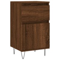 vidaXL Sideboard Braun Eichen-Optik 40x35x70 cm...