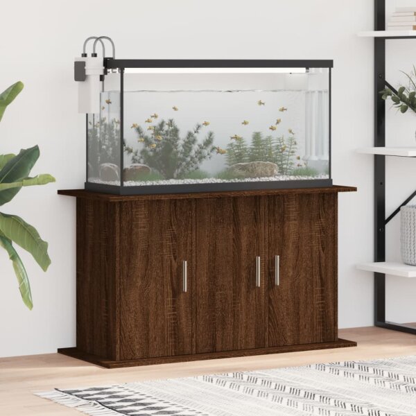 vidaXL Aquariumst&auml;nder Braun Eichen-Optik 101x41x58 cm Holzwerkstoff