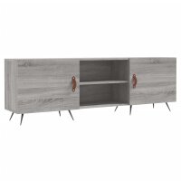 vidaXL TV-Schrank Grau Sonoma 150x30x50 cm Holzwerkstoff