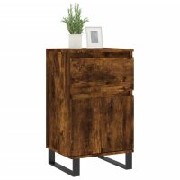 vidaXL Sideboards 2 Stk. R&auml;uchereiche 40x35x70 cm Holzwerkstoff