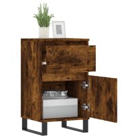 vidaXL Sideboards 2 Stk. R&auml;uchereiche 40x35x70 cm Holzwerkstoff