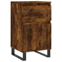 vidaXL Sideboards 2 Stk. R&auml;uchereiche 40x35x70 cm Holzwerkstoff