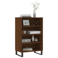 vidaXL Highboard Braun Eichen-Optik 57x35x90 cm Holzwerkstoff