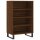 vidaXL Highboard Braun Eichen-Optik 57x35x90 cm Holzwerkstoff