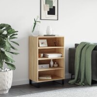 vidaXL Highboard Sonoma-Eiche 57x35x90 cm Holzwerkstoff