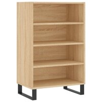 vidaXL Highboard Sonoma-Eiche 57x35x90 cm Holzwerkstoff