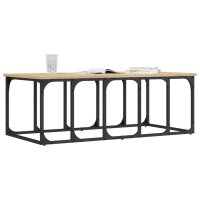 vidaXL Couchtisch Sonoma-Eiche 100x50x35,5 cm Holzwerkstoff