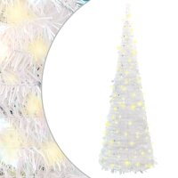 vidaXL Pop-Up-Weihnachtsbaum Künstlich 100 LEDs...