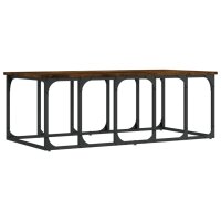 vidaXL Couchtisch R&auml;uchereiche 100x50x35,5 cm Holzwerkstoff