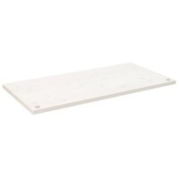 vidaXL Schreibtischplatte Weiß 100x50x2,5 cm...