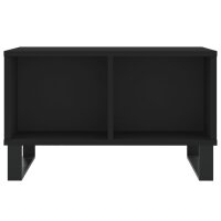 vidaXL Couchtisch Schwarz 60x50x36,5 cm Holzwerkstoff