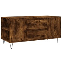 vidaXL Couchtisch R&auml;uchereiche 102x44,5x50 cm Holzwerkstoff