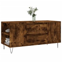 vidaXL Couchtisch R&auml;uchereiche 102x44,5x50 cm Holzwerkstoff