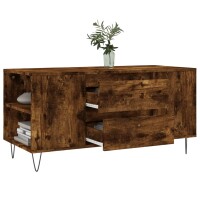 vidaXL Couchtisch R&auml;uchereiche 102x44,5x50 cm Holzwerkstoff