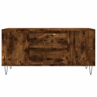 vidaXL Couchtisch R&auml;uchereiche 102x44,5x50 cm Holzwerkstoff