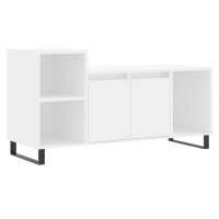 vidaXL TV-Schrank Wei&szlig; 100x35x55 cm Holzwerkstoff