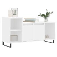 vidaXL TV-Schrank Wei&szlig; 100x35x55 cm Holzwerkstoff