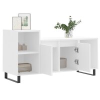 vidaXL TV-Schrank Wei&szlig; 100x35x55 cm Holzwerkstoff