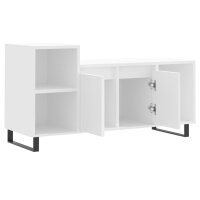 vidaXL TV-Schrank Wei&szlig; 100x35x55 cm Holzwerkstoff