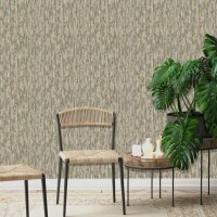 DUTCH WALLCOVERINGS Tapete Phoenix Gr&uuml;n und Beige