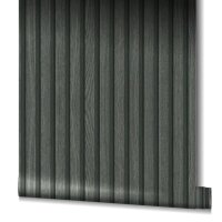 Noordwand Tapete Botanica Wooden Slats Schwarz und Grau