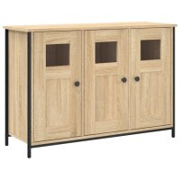 vidaXL Sideboard Sonoma-Eiche 100x35x70 cm Holzwerkstoff