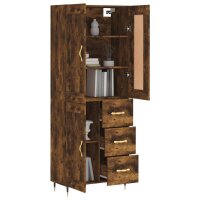 vidaXL Highboard R&auml;uchereiche 69,5x34x180 cm Holzwerkstoff