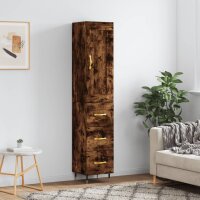 vidaXL Highboard R&auml;uchereiche 34,5x34x180 cm Holzwerkstoff