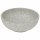 vidaXL Aufsatzwaschbecken Grau Rund Ø41x14 cm Keramik