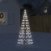 vidaXL LED-Weihnachtsbaum für Fahnenmast 200 LEDs...