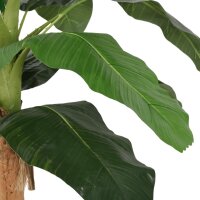 vidaXL Bananenbaum Künstlich 18 Blätter 150 cm Grün