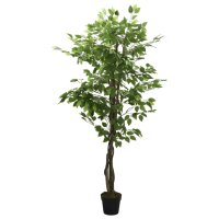 vidaXL Ficusbaum Künstlich 378 Blätter 80 cm...