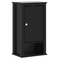 vidaXL Bad-Wandschrank BERG Schwarz 40x27x71,5 cm...