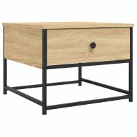 vidaXL Couchtisch Sonoma-Eiche 51x51x40 cm Holzwerkstoff