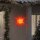 vidaXL LED-Weihnachtsstern Faltbar Rot 57 cm