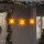 vidaXL LED-Weihnachtssterne 3 Stk. Faltbar Gelb
