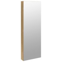 vidaXL Spiegel-Schmuckschrank mit LED-Beleuchtung...