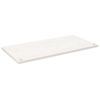 vidaXL Schreibtischplatte Weiß 110x60x2,5 cm...