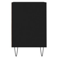 vidaXL TV-Schrank Schwarz 100x35x55 cm Holzwerkstoff